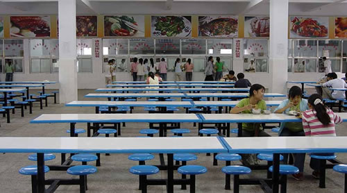 学校食堂风采